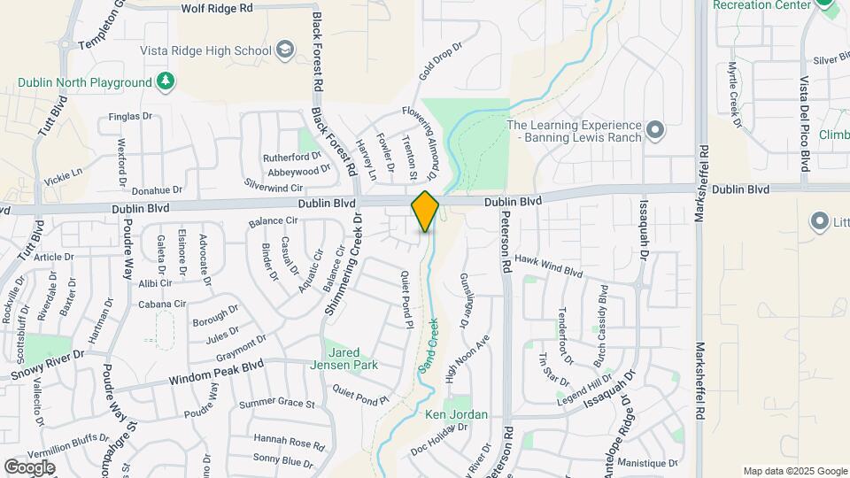 7045 Red Sand Grove Map and Location Details