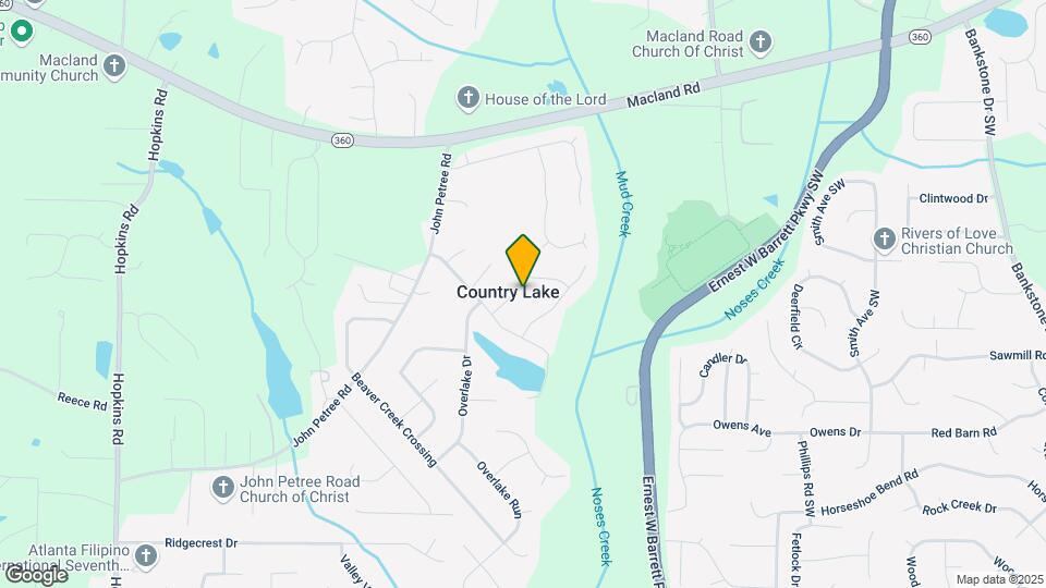 2531 Country Lake Cir Map and Location Details