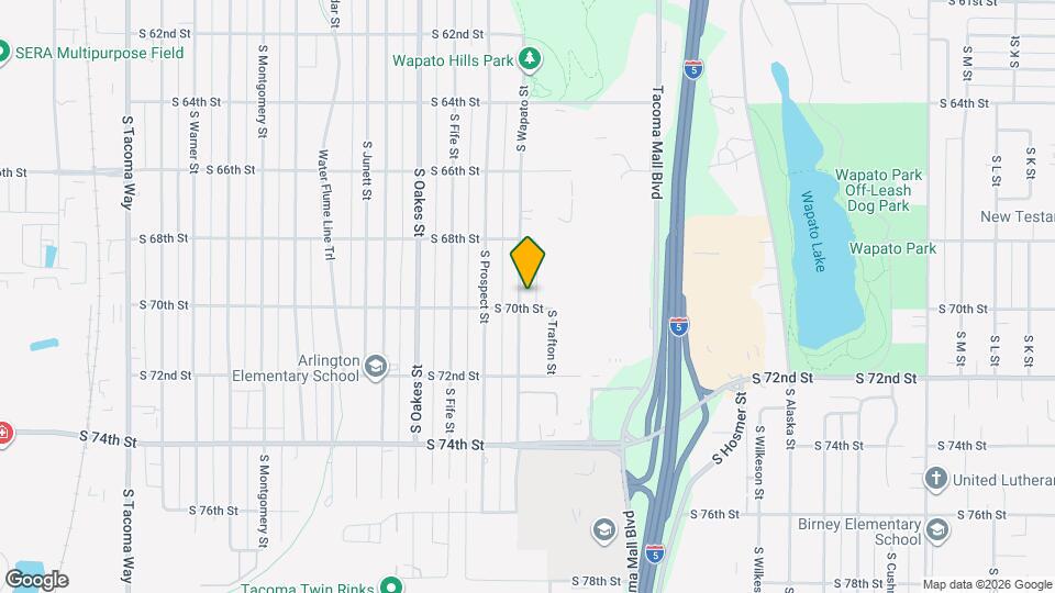 6841 S Wapato St Map and Location Details