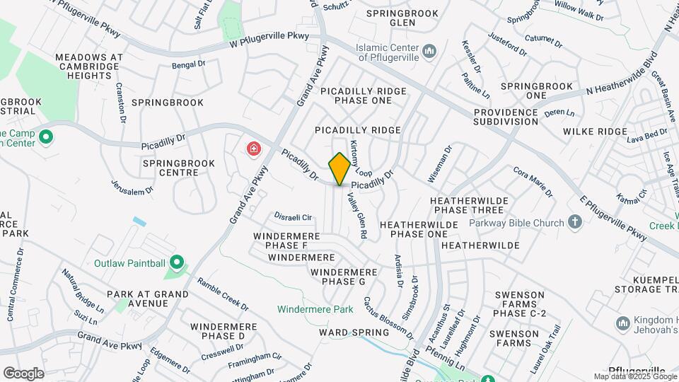 17129 Bishopsgate Dr Map and Location Details