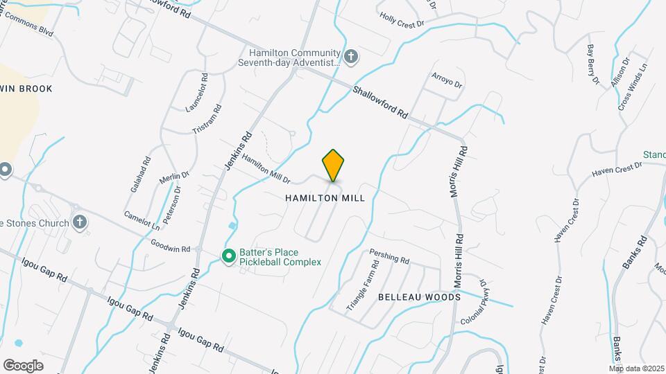 7952 Hamilton Mill Dr Map and Location Details