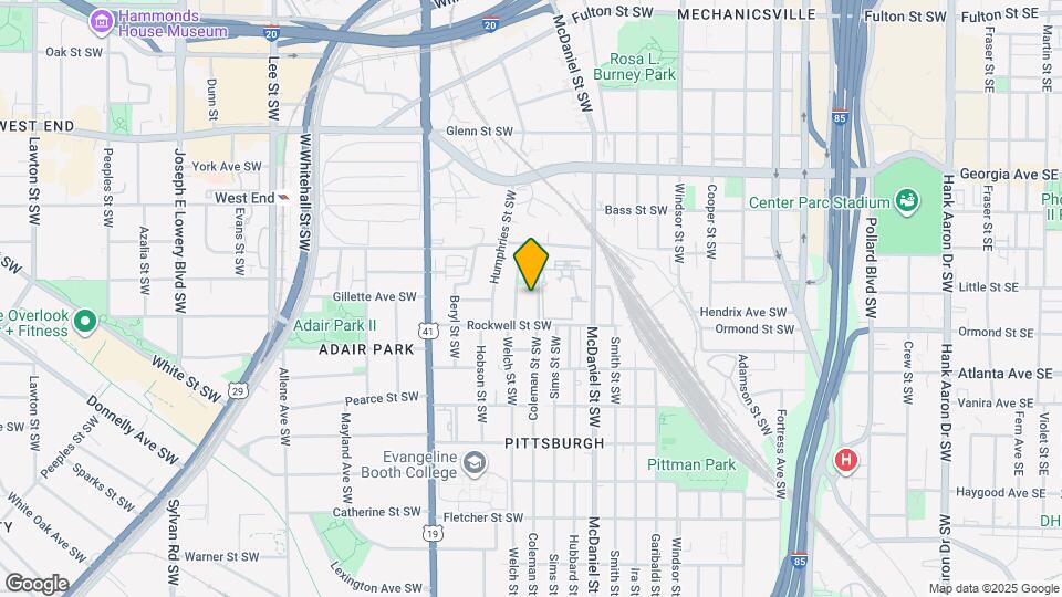 813 Coleman St SW Map and Location Details