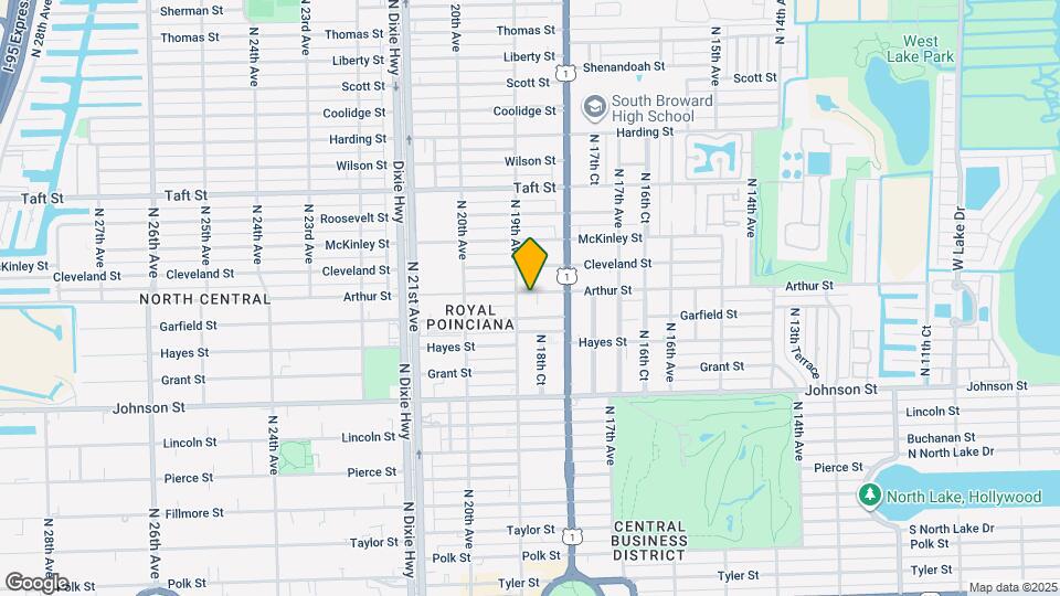 1836 Arthur St Map and Location Details