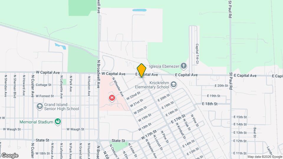 2304 N Sycamore St Mapa y Detalles de la Ubicación