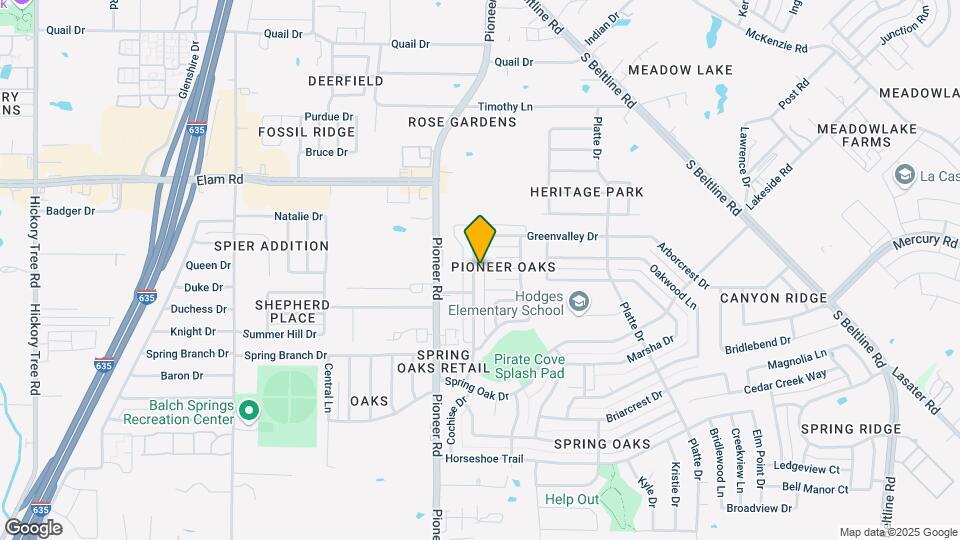 3934 Cochise Dr Map and Location Details