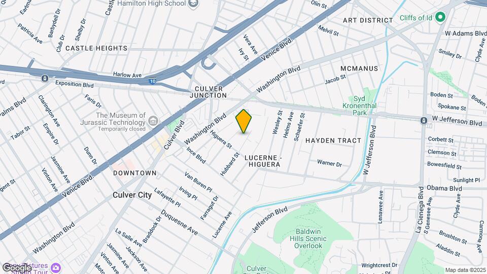 8929 Hubbard St Map and Location Details