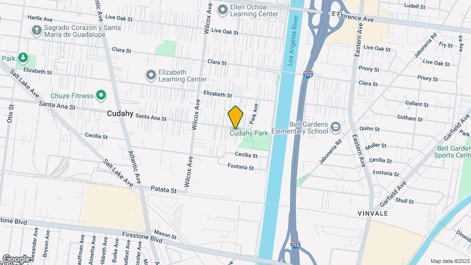 5154 Santa Ana St Map and Location Details