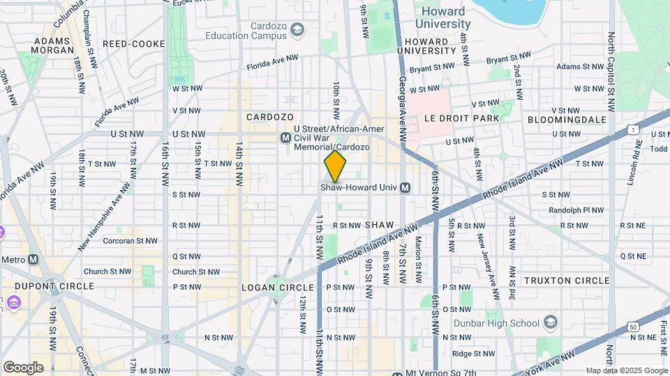 1802 10th St NW Map and Location Details