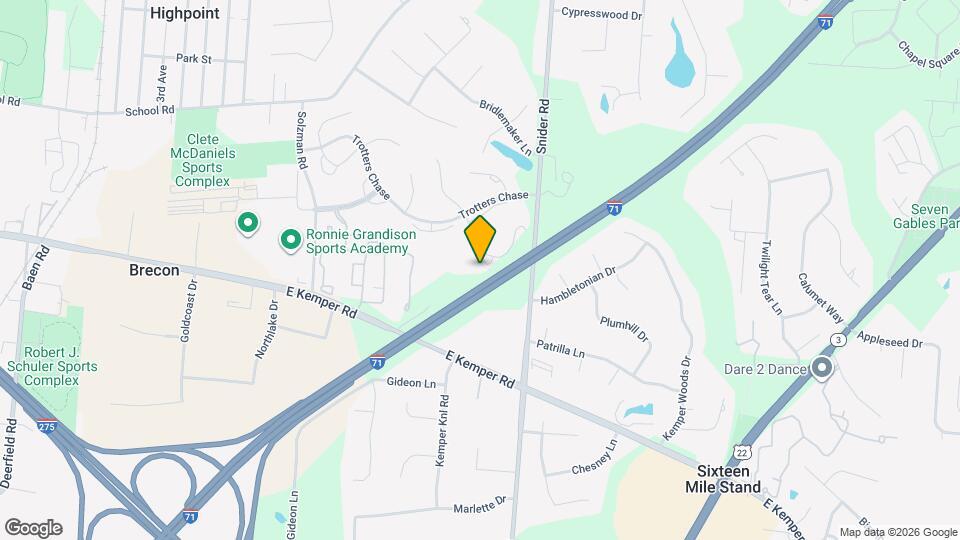 11633 Chancery Ln Map and Location Details