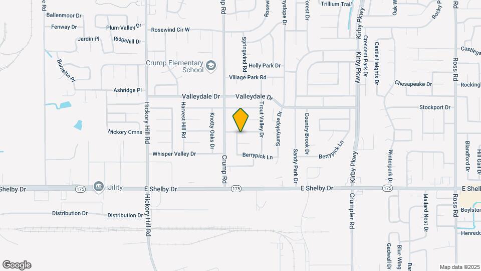 6151 Afternoon Ln Map and Location Details