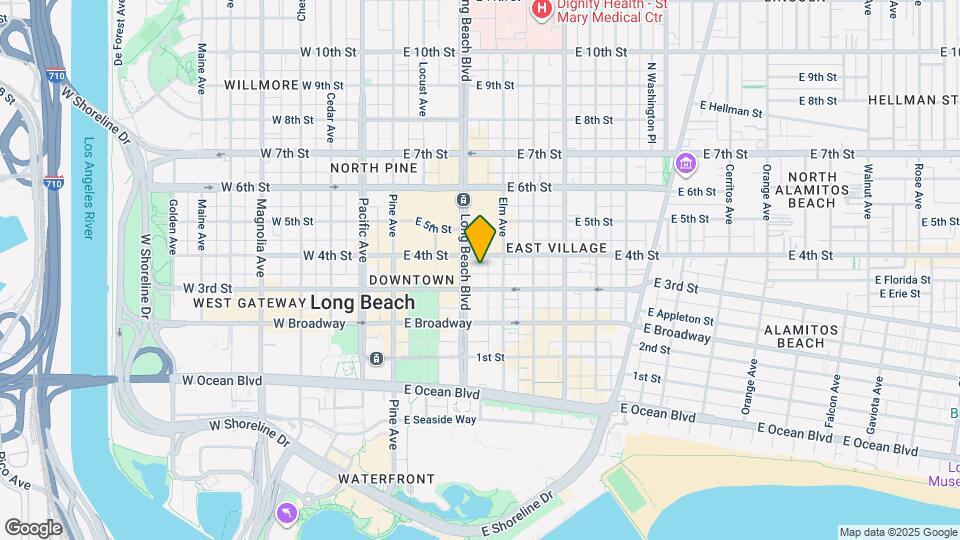 300 E 4th St, Unit 101 Map and Location Details