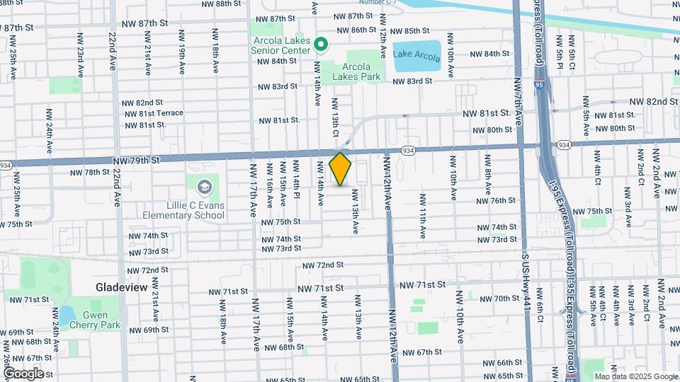 1337 NW 77th St Map and Location Details
