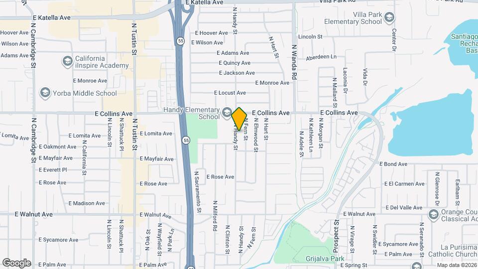 811 N Handy St Mapa y Detalles de la Ubicación