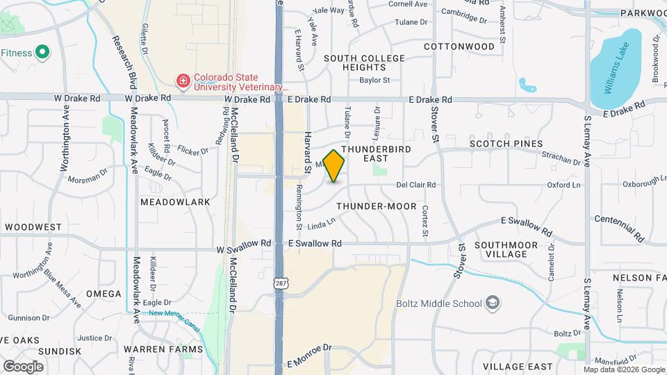 320 Del Clair Rd Map and Location Details