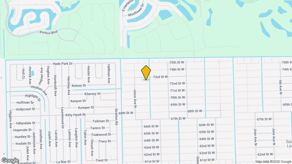 3502 72nd St W Map and Location Details