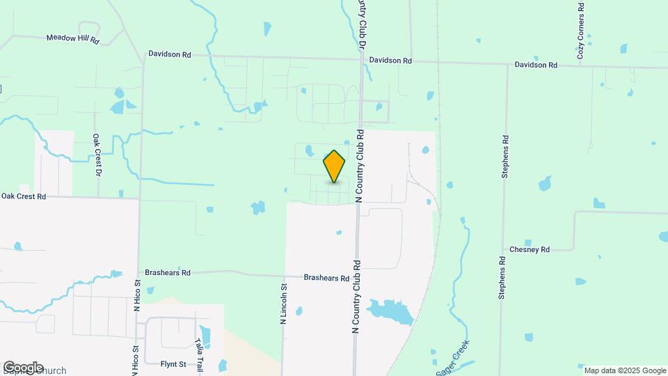 2001 E Brookview Cir Map and Location Details