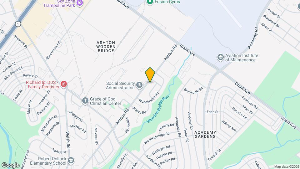 9463 Ashton Rd Map and Location Details