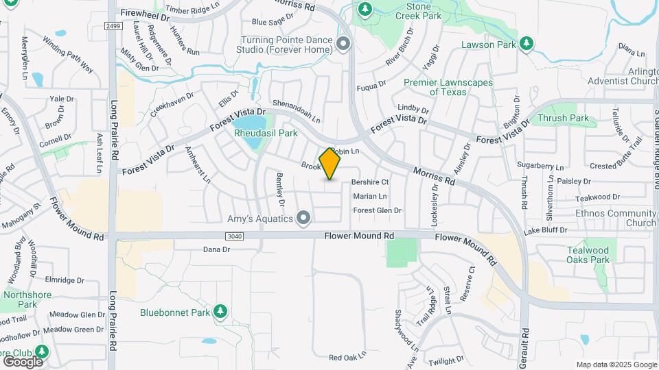 2204 Amhearst Ct Mapa y Detalles de la Ubicación