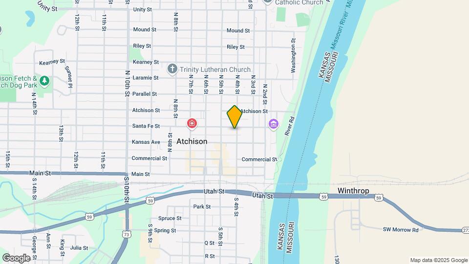 217 N 4th St Map and Location Details