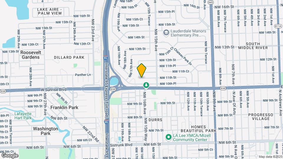 1608 NW 11th St Map and Location Details