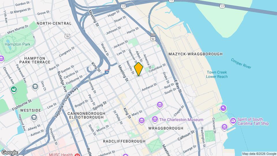 89 Columbus St Map and Location Details