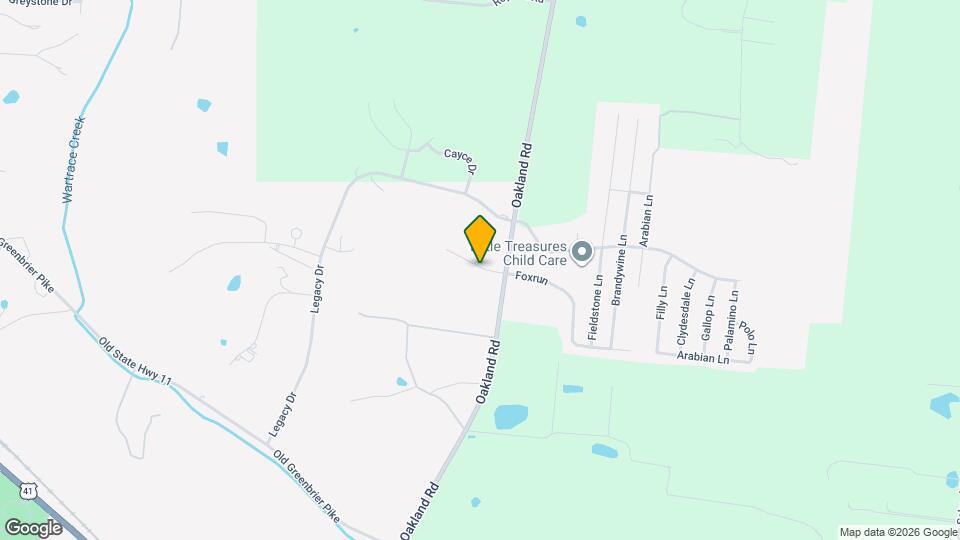 456 W Foxrun Map and Location Details