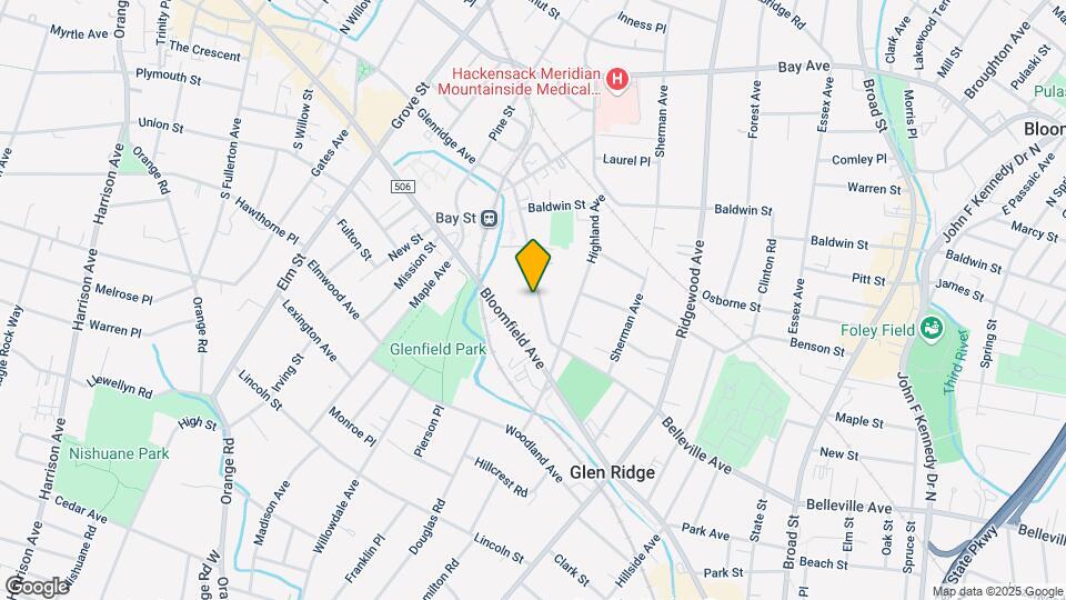 76 Glen Ridge Ave, Unit #A Map and Location Details