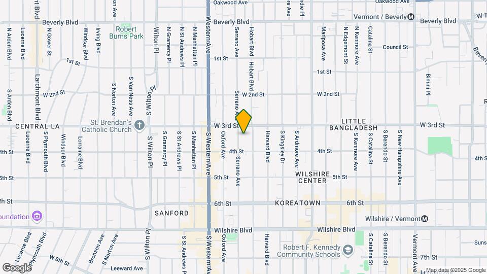 326 Serrano Ave, Unit 3 Map and Location Details