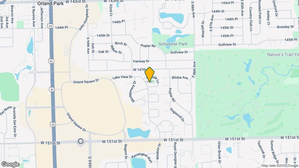 14785 Lake View Dr Map and Location Details