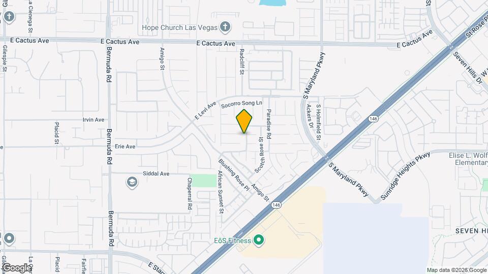 10843 Colour Magic St Map and Location Details