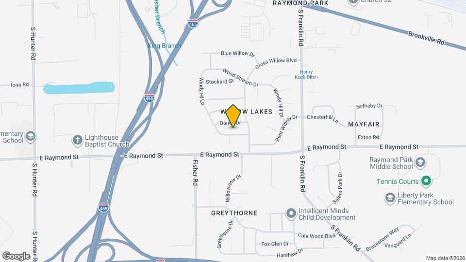 7644 Windy Hill Way Mapa y Detalles de la Ubicación