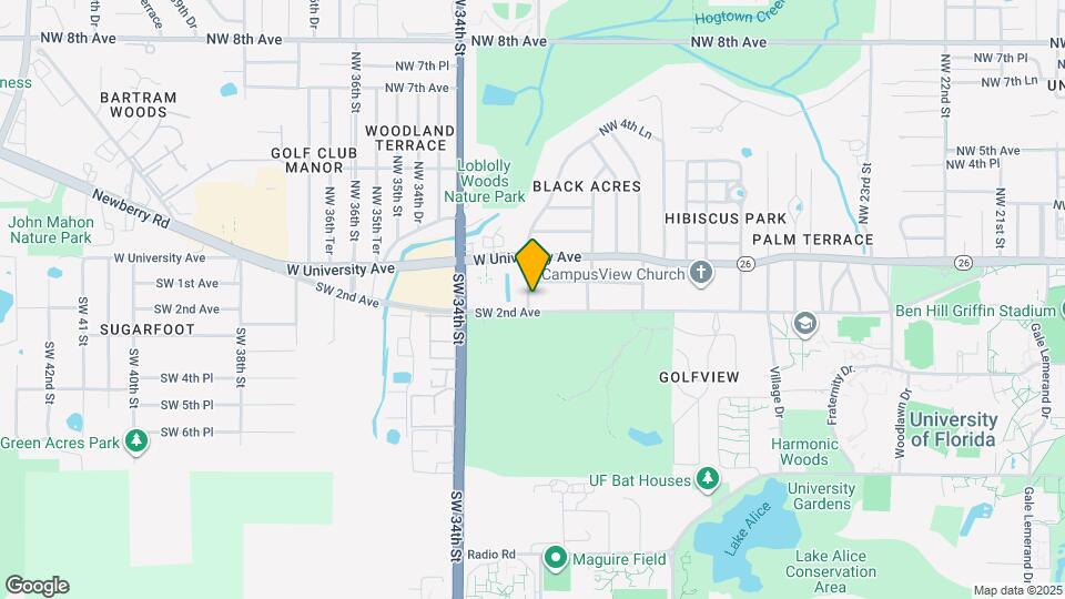 121 SW 32 St Map and Location Details