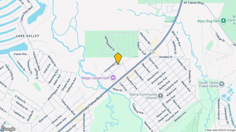 2513 Ponderosa St Map and Location Details