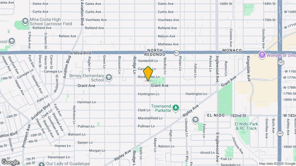 2221 Grant Ave Mapa y Detalles de la Ubicación