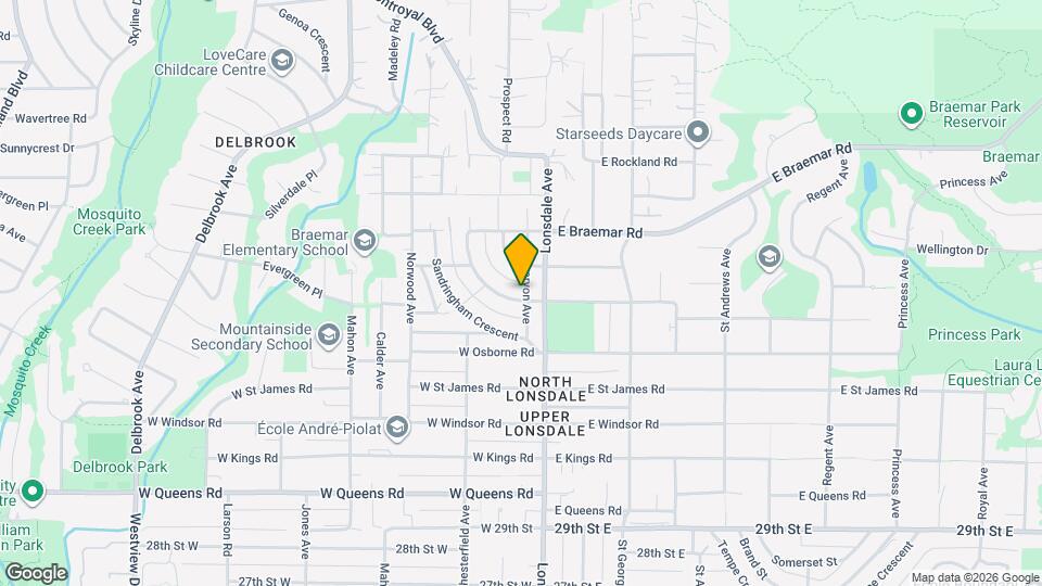 124 Carisbrooke Crescent Map and Location Details