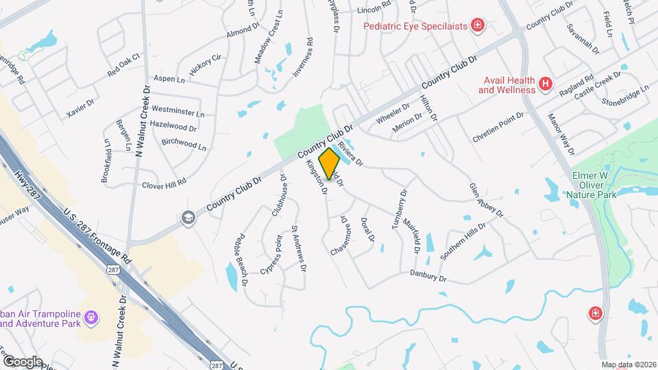 1014 Kingston Dr Map and Location Details