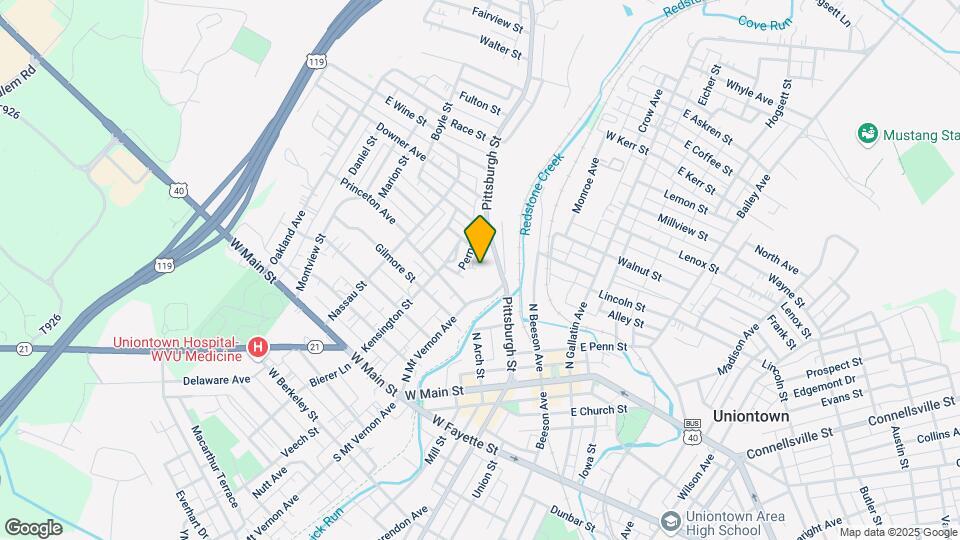 105 Pittsburgh St, Unit 1B Map and Location Details