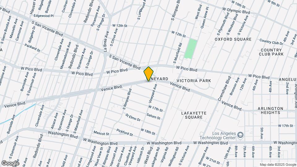 4630 Venice Blvd Map and Location Details