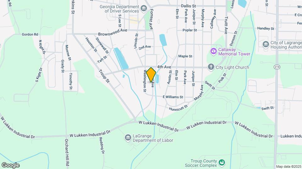 1316 Forrest Ave Map and Location Details