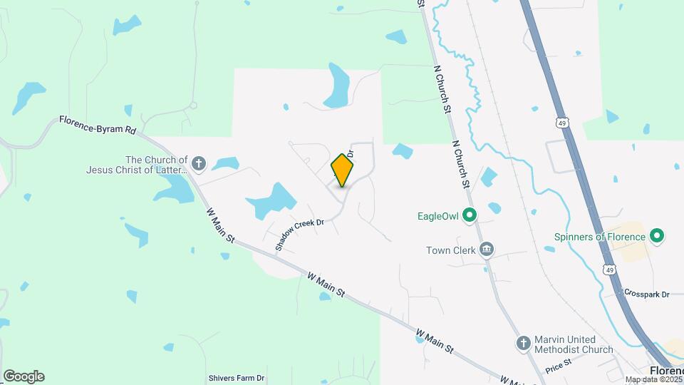 217 Shadow Creek Dr Map and Location Details