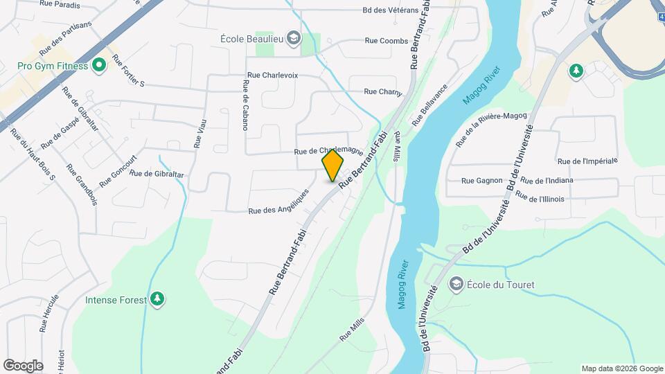 5029 Bertrand-Fabi Rue Map and Location Details