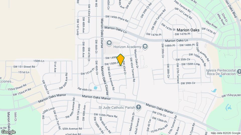 4365 SW 151st St Map and Location Details