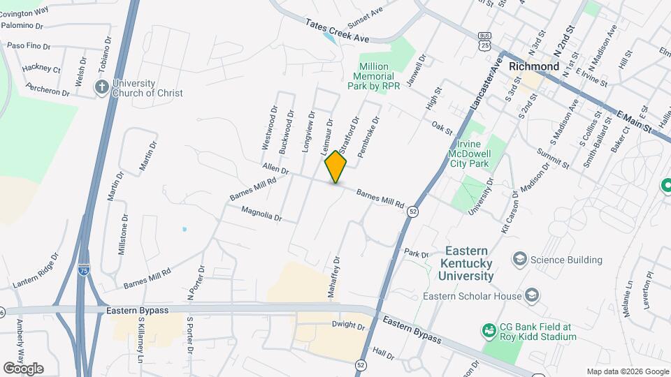 304 Barnes Mill Rd Map and Location Details