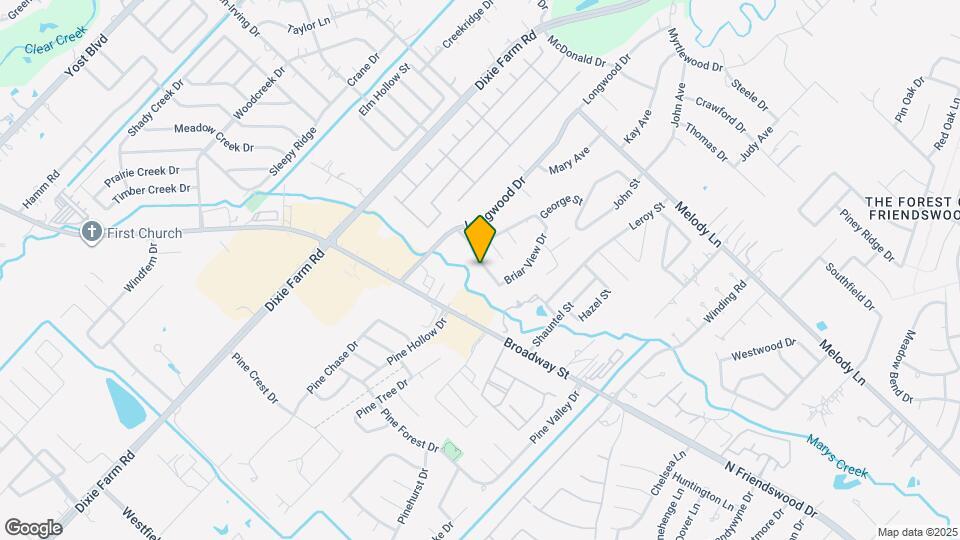 1410 Long View Dr Map and Location Details