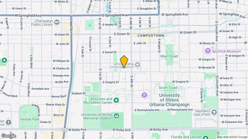 306 E Armory Ave Map and Location Details