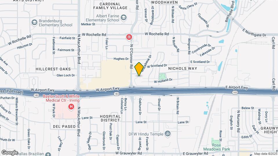 2320 Brockbank Dr Map and Location Details
