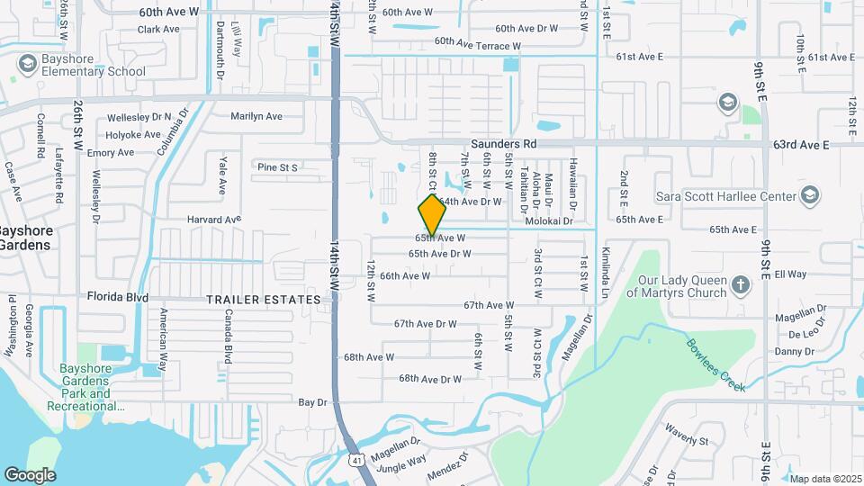 808 65th Ave W Map and Location Details