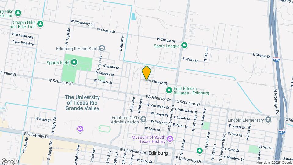 420 W Chavez St Mapa y Detalles de la Ubicación