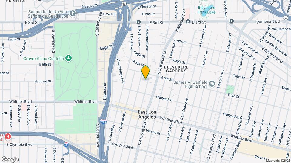 637-641 S McDonnell Ave Map and Location Details