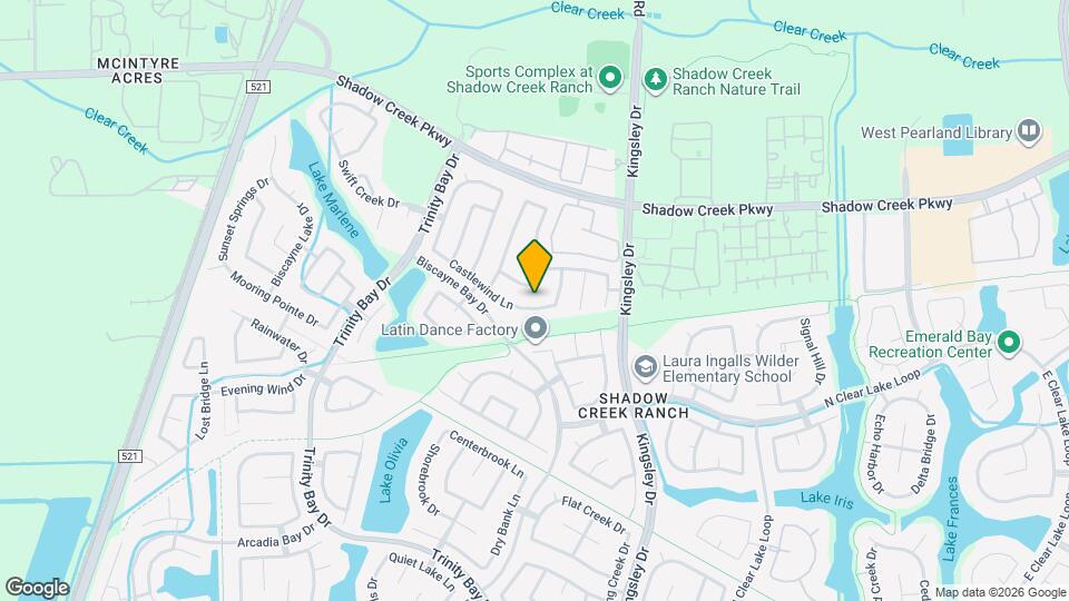 13009 Castlewind Ln Map and Location Details